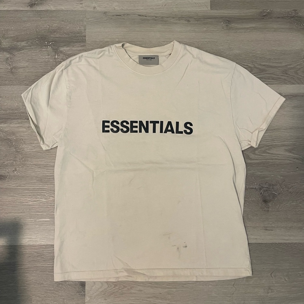 Fear of God Essentials Off-White T-Shirt